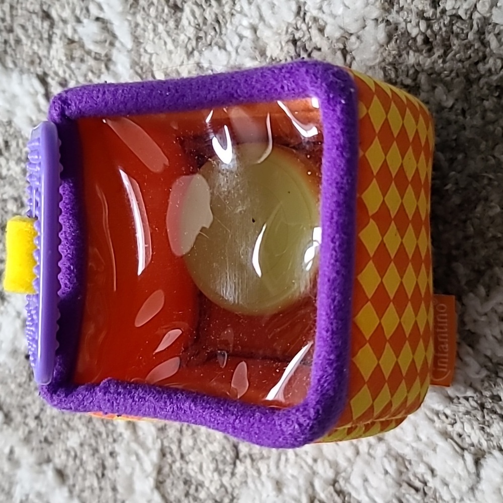 10 for $16 - Infantino Purple & Orange Discovery Cube with Purple Teether